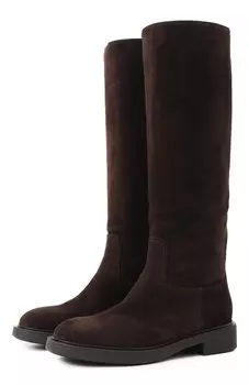 Замшевые сапоги Ascott Gianvito Rossi