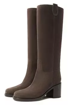 Замшевые сапоги Brunello Cucinelli