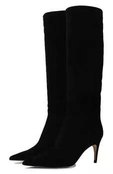 Замшевые сапоги Cindy 75 Sergio Rossi