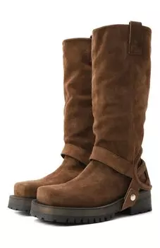 Замшевые сапоги D-Texan 2in1 Diesel