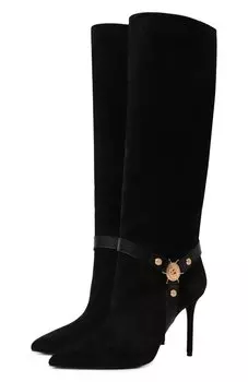 Замшевые сапоги Eva 95 Balmain