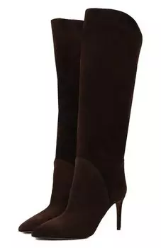 Замшевые сапоги Gaia Paris Texas