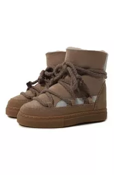 Замшевые сапоги INUIKII