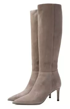 Замшевые сапоги Kiton