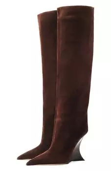 Замшевые сапоги Nina 105 Paris Texas