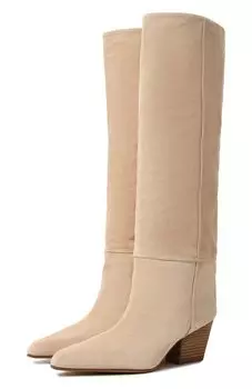 Замшевые сапоги Paris Texas