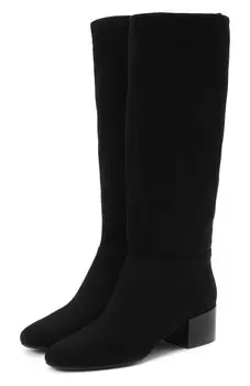 Замшевые сапоги Sergio Rossi