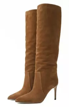 Замшевые сапоги Stiletto 85 Paris Texas