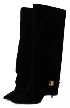 Замшевые сапоги Uma 75 Balmain