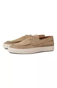 Замшевые слипоны Crust Emporio Armani
