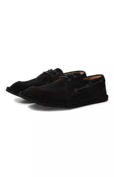 Замшевые топсайдеры Dries Van Noten