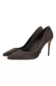 Замшевые туфли Cardinale 90 Dolce & Gabbana