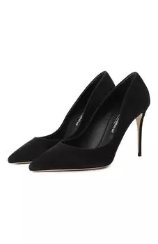 Замшевые туфли Cardinale 90 Dolce & Gabbana