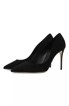 Замшевые туфли Cardinale 90 Dolce & Gabbana
