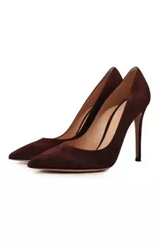 Замшевые туфли Gianvito 105 Gianvito Rossi