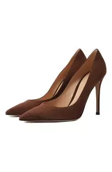 Замшевые туфли Gianvito 105 Gianvito Rossi