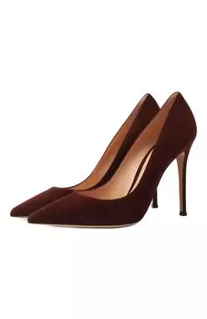 Замшевые туфли Gianvito 105 Gianvito Rossi
