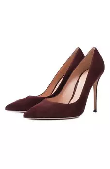 Замшевые туфли Gianvito 105 Gianvito Rossi