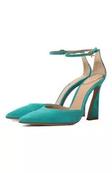 Замшевые туфли Aura 105 Gianvito Rossi