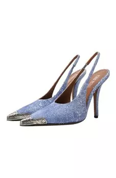 Замшевые туфли Jessica Western 105 Paris Texas