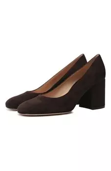 Замшевые туфли Joelle 70 Gianvito Rossi