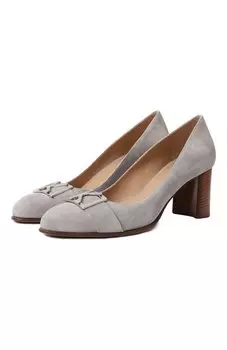 Замшевые туфли Kiton