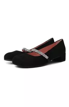 Замшевые туфли Pretty Ballerinas