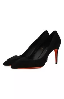 Замшевые туфли Sibille Santoni