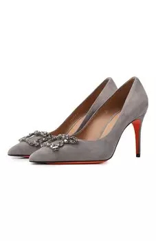 Замшевые туфли Sibille Santoni