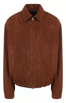 Замшевый бомбер 12 STOREEZ