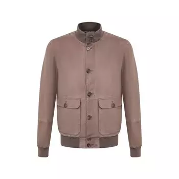 Замшевый бомбер Andrea Campagna