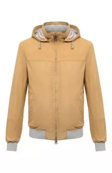 Замшевый бомбер Andrea Campagna