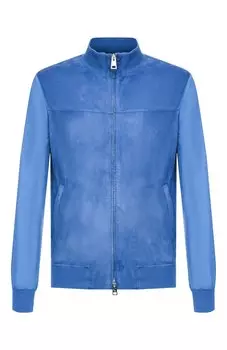 Замшевый бомбер Andrea Campagna