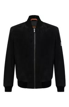 Замшевый бомбер BOSS Orange