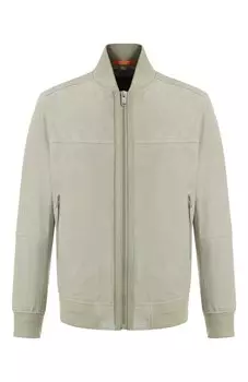 Замшевый бомбер BOSS Orange