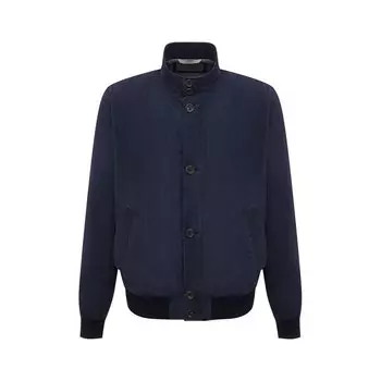 Замшевый бомбер Canali