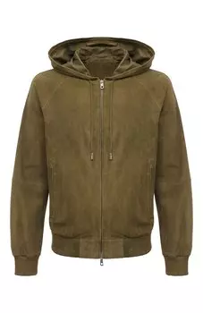 Замшевый бомбер DESA