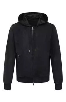 Замшевый бомбер DESA