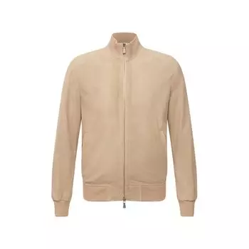 Замшевый бомбер Eleventy Platinum