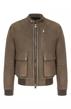 Замшевый бомбер Jacob Lee