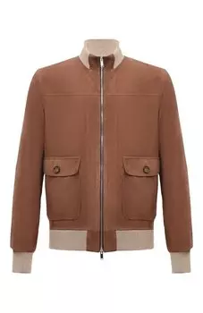 Замшевый бомбер MUST