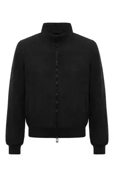 Замшевый бомбер MUST