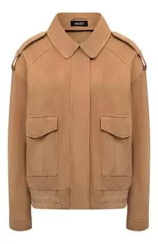 Замшевый бомбер MUST