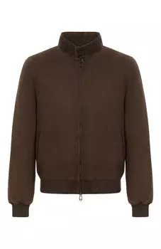 Замшевый бомбер MVST