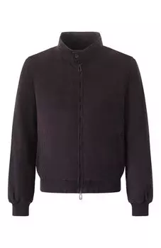 Замшевый бомбер MVST
