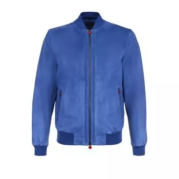 Замшевый бомбер Kiton