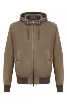 Замшевый бомбер Ralph Lauren