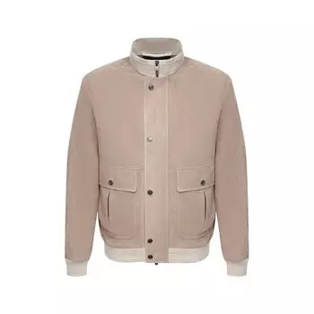 Замшевый бомбер Zegna