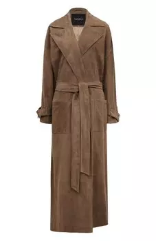 Замшевый плащ YANINA