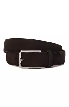 Замшевый ремень Santoni